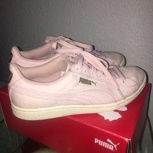 Pink Puma Sneakers
